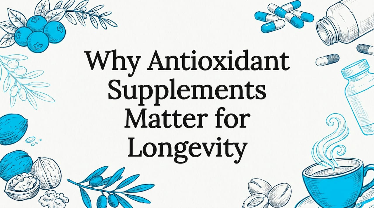 Why Antioxidant Supplements Matter for Longevity