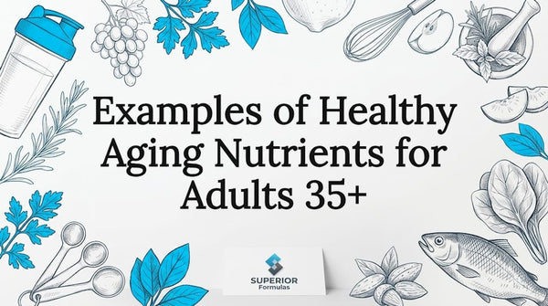 Examples of Healthy Aging Nutrients for Adults 35+