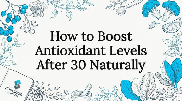 How to Boost Antioxidant Levels After 30 Naturally
