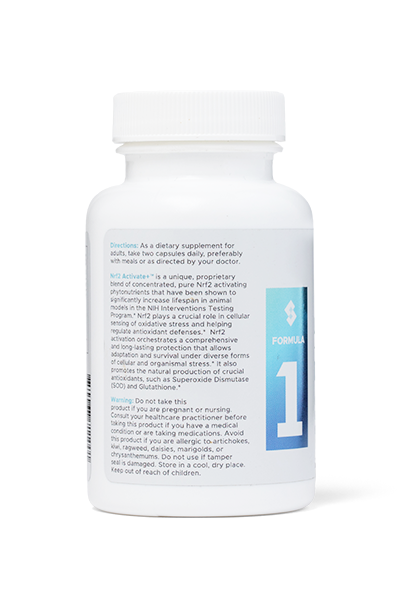 Formula 1 — LONGEVITY Daily  Nrf2 Activate+