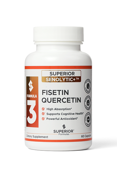 Formula 3 — Superior Senolytic+ (Fisetin + Quercetin)