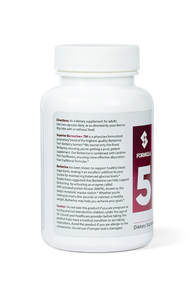 Formula 5 — Superior Berberine+