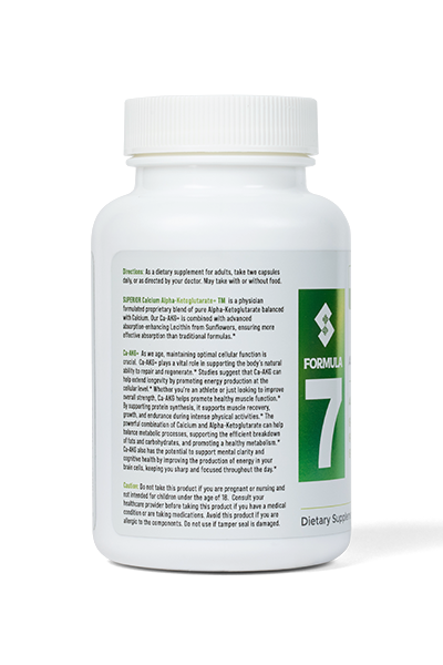 Formula 7 — Superior Ca-AKG+