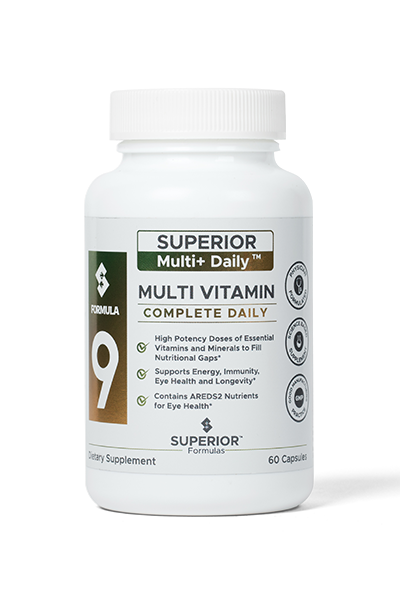Formula 9 — Superior Multi+ Daily (with AREDS2 nutrients)