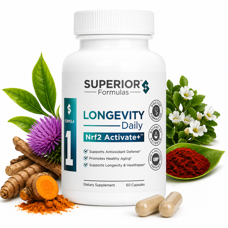 Longevity Daily Nrf2 Activate+ | Antioxidant & Cellular Health